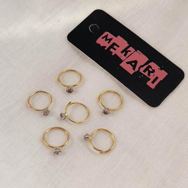 GOLD PLATED NOSERING