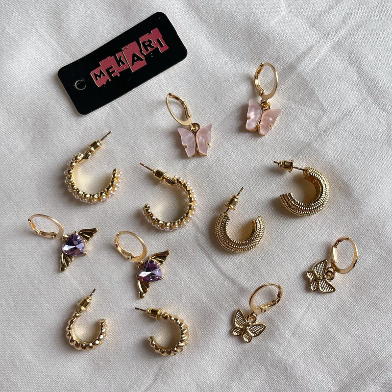 Pack of 6 Earrings