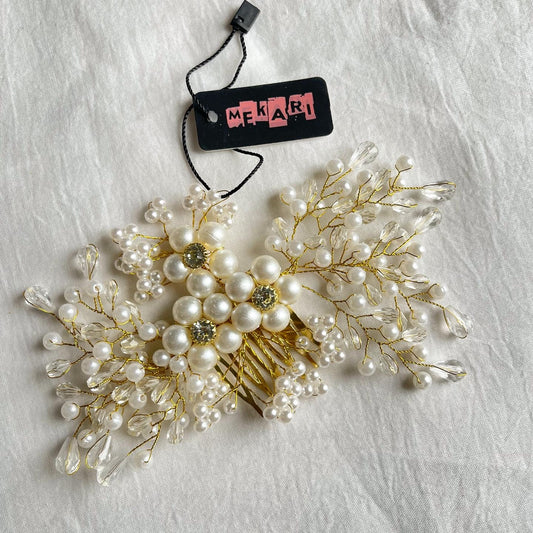 Pearl Flower Bunch Accessory