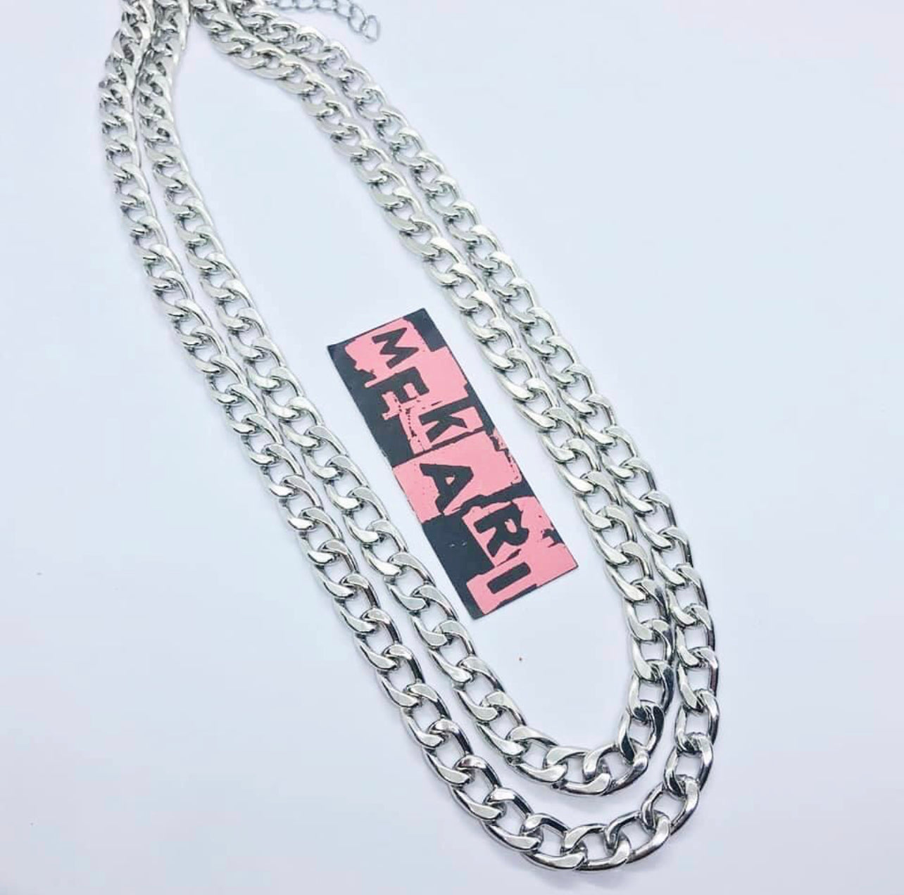 DOUBLE LAYER THICK LINK CHAIN