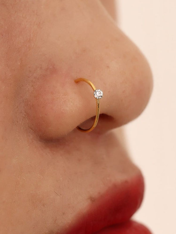 GOLD PLATED NOSERING