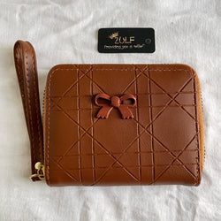 Brown Bow Wallet